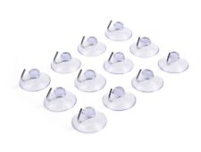 Saughaken Haken Saugnapf Saugknopf transparent Handtuchhalter Saugnäpfe 12er Set