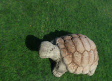 Nr.3600 schöne kleine Schildkröte Gartendeko Deko Teichdeko Steinfigur Steinguss