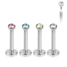 4er Set o. einzeln Labret