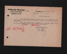 SCHEER, Brief 1948, Wilhelm