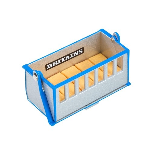Transportbox mit heuballen - mit,