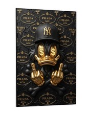 Dagobert Duck Leinwand Bild