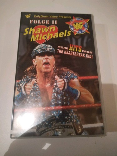 Wwf vhs shawn michaels - wwf,