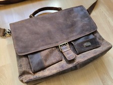 Harold's Aktentasche Natur - Lehrertasche in guten Zustand.