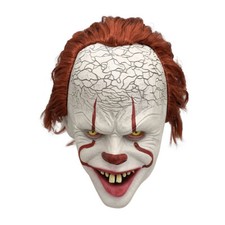 Horror Clown Joker Latex Mask