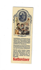 Nr 47959  Lesezeichen  Kathreiner  Feigen Kaffee   Werbung  5 x 14,5 cm