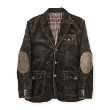 Polo Ralph Lauren Vintage Chore Jacke Cord Blazer Braun Herren 40R