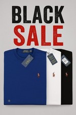 Ralph Lauren Herren T-Shirt Baumwolle Hemd Freizeit Sport Fitness S-XL