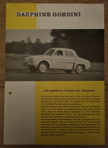 Flyer broschüre renault - flyer,