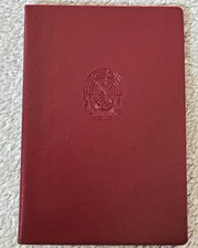 DDR Mitgliedsbuch GST - Gesellschaft für Sport und Technik  1980 Beitragsmarke