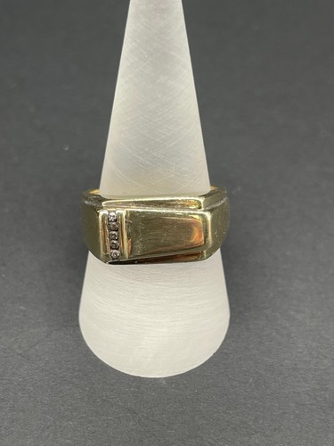 Mens 9ct yellow - yellow, gold