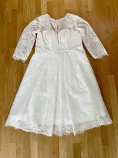 Brautkleid, Standesamtskleid, Ivory, Gr. 52  *neu m. Etikett*