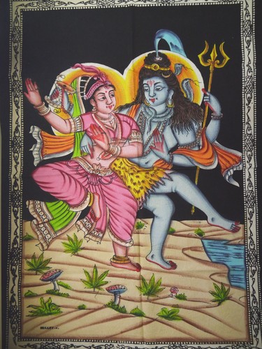 Wandbehang bild parvati indien - parvati,
