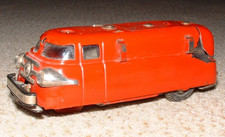 Schuco Varianto Elektro 3117: Feuerwehr,  mäßiger Zustand, aber funktionstüchtig