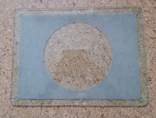 Herdabdeckplatte / Spritzschutz ° aus Glas ° ca. 40 x 29,5 cm