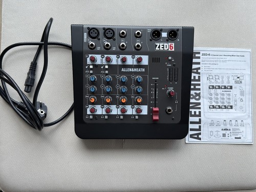 Allen heath zed mixer 2 - &, 6