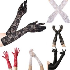 Spitze netz brauthandschuhe - spitze,