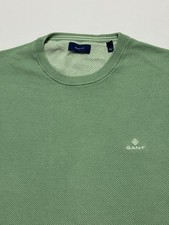 Gant Baumwolle Pullover Gr XL  Slim Passform Strick Pullover 8536