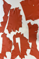 Ziegenleder orange 1kg