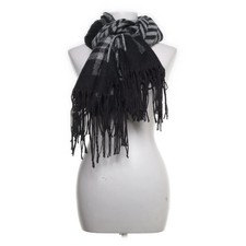 Primark, Schal, Damen, Grau/Schwarz, Karo, 188 cm, 63 #8WI