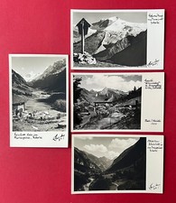 4 x Foto AK ZILLERTALER ALPEN um 1960 Tuxerjochaus, Gasthof Häusling  ( 136562