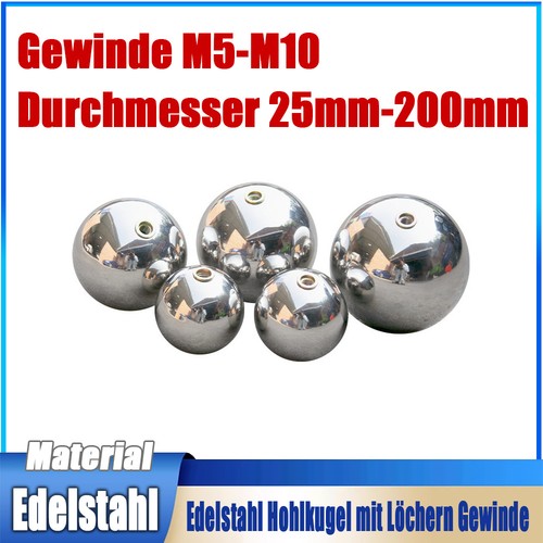 Edelstahl hohlkugel mit - hohlkugel,