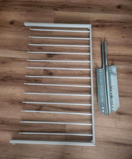 IKEA Komplement Hosenaufhängung 100x58 mit Schienen ausziehbar  PAX  Grau 15028