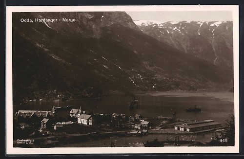 Odda hardanger panorama - odda,