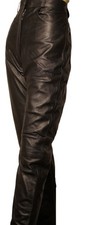 Leder Hose Damen Highwaiste