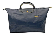 LONGCHAMP LE PLIAGE CLUB TRAVEL BAG - XL - GUNMETAL