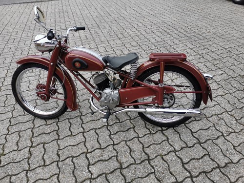 Motorrad adler m100 1951 - adler, bj