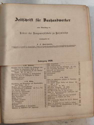 Zeitschrift baugewerkschule - zeitschrift,