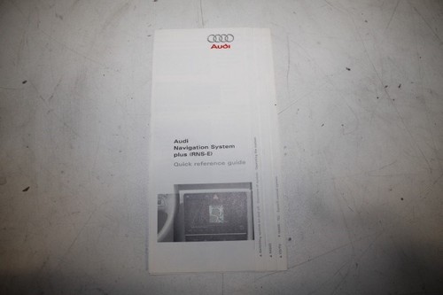 Bedienungsanleitung audi - audi, a4