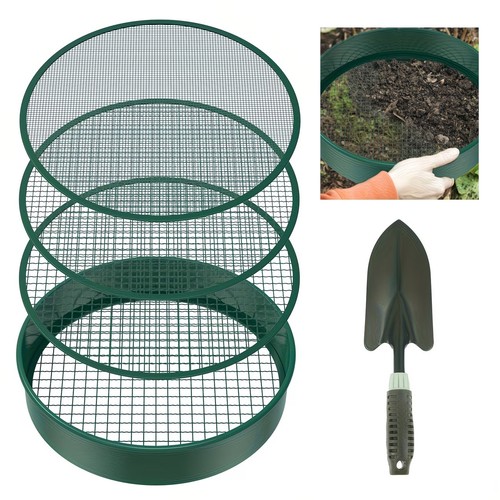 Erdsieb garten metall 30cm - metall, 4