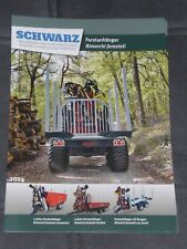 SCHWARZ Rückewagen, Forstanhänger Prospekt 2024 ( 24848 )