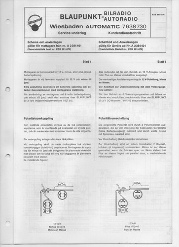 Blaupunkt autoradio bilradio - blaupunkt,