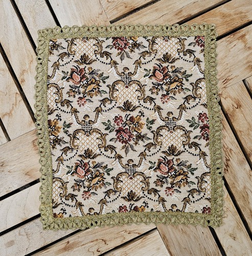 Vintage gobelin deckchen - vintage,