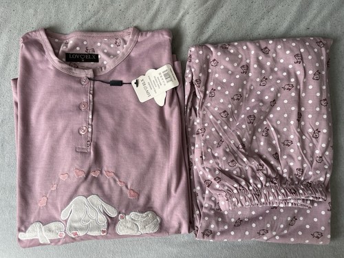 Damen pyjama set schlafanzug - pyjama,