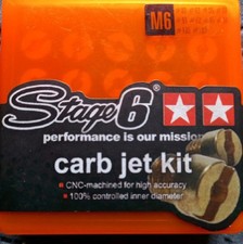 S6-28DEL6-002 SET 10 GETTI MASSIMO DELL'ORTO 6MM (DA 80 A 102) STAGE 6