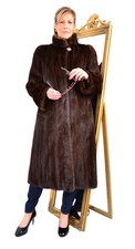 US5836 REAL MINK FUR COAT