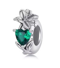 Charm Stopper Ring 925 Silber