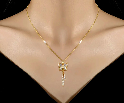 Damen halskette 18k vergoldet - 18k,
