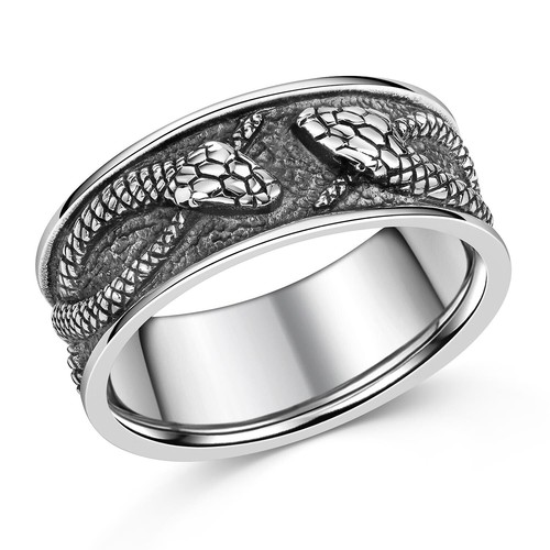 Materia schlangen bandring - schlangen,
