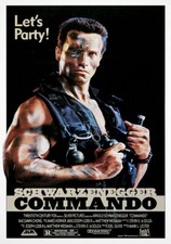 Commando movie film - commando, (1985)