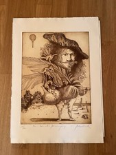 Radierung ‚Rembrandts