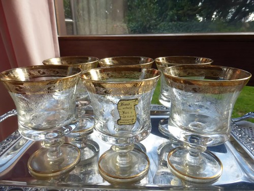 Murano medici goldrand - 6x,
