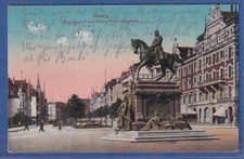 Danzig 1916 AK Dominikswall O DANZIG-NEUFAHRWASSER gel. als Feldpost nach Celle