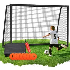 Fußballtor mit Netz und