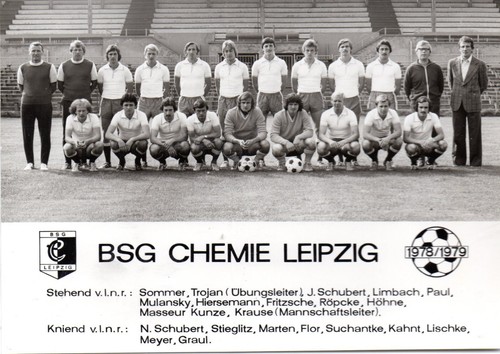 Mannschaftsfoto bsg chemie - mannschaftsfoto,