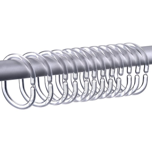 Duschvorhangringe 30er pack - duschvorhangringe,
